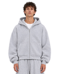 The Daily Zip-Up Hoodie - Gray