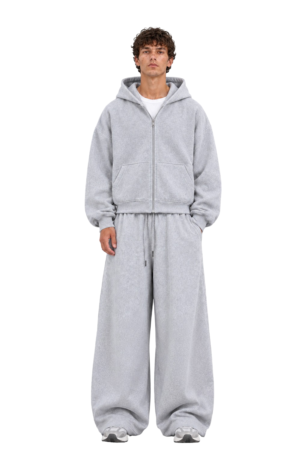 The Daily Zip-Up Hoodie - Gray