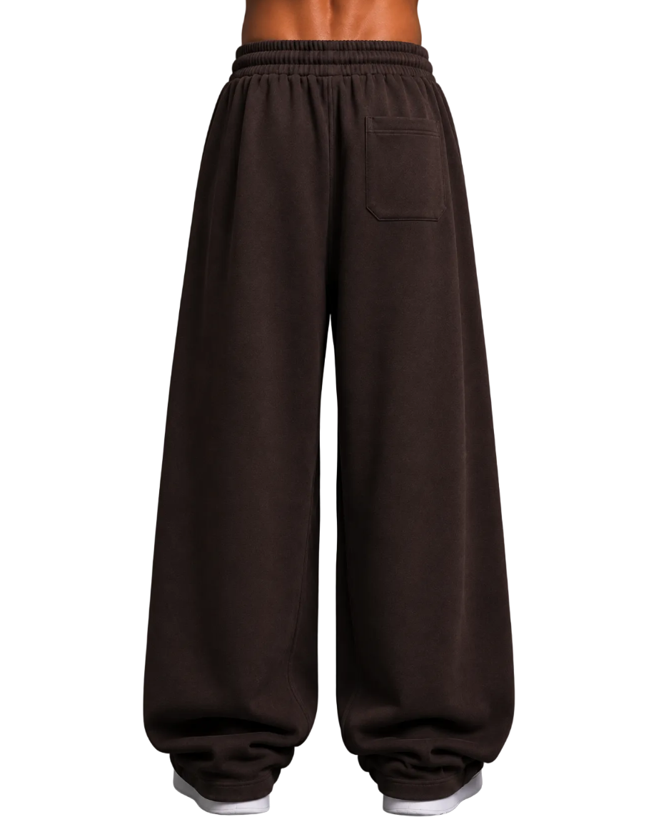 Everyday Baggy Sweatpants – Brown