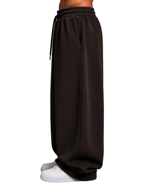Everyday Baggy Sweatpants – Brown