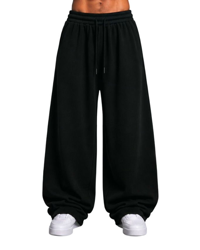 Everyday Baggy Sweatpants – Black