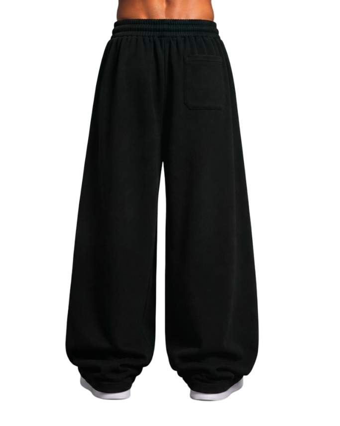 Everyday Baggy Sweatpants – Black